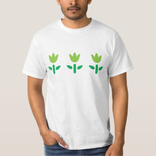 緑の花3 Tシャツ