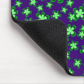 緑の花 マウスパッド (コーナー)