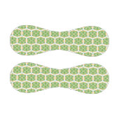 緑の花、花の模様、花の模様 野球ボール (パネル)