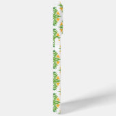 緑の花、花の模様、花の模様 Case-Mate iPhoneケース (裏面 / 右)