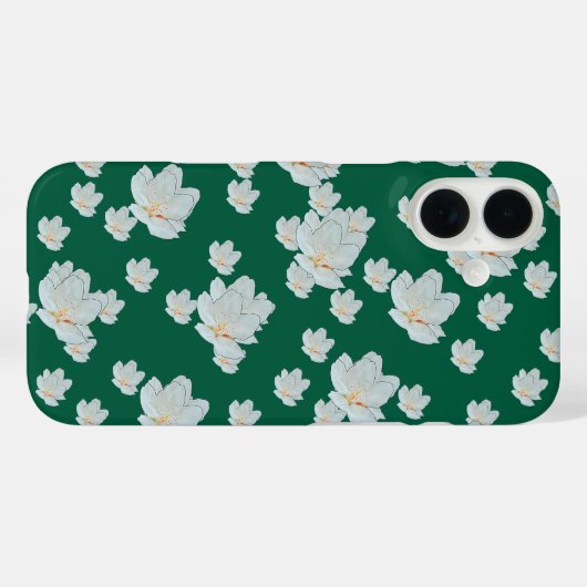緑の花 Case-Mate iPhoneケース (裏面 (横))