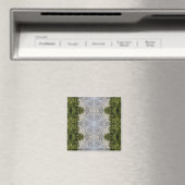 緑の苔と大地の自然アート マグネット (インサイチュ (食洗機))