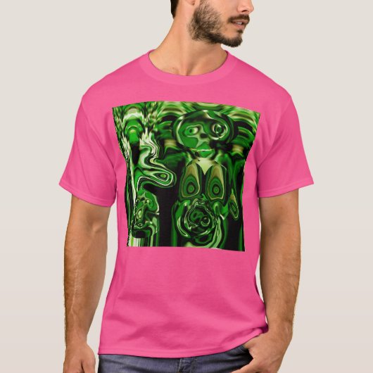 緑の若者 Tシャツ (正面)