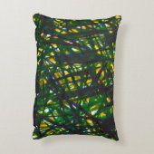 緑の茂みII アクセントクッション (裏面(縦))