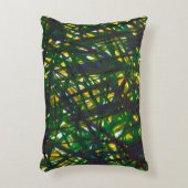 緑の茂みII アクセントクッション (正面(垂直))