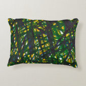 緑の茂みII アクセントクッション (裏面)