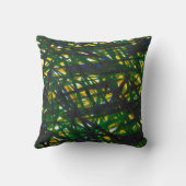 緑の茂みII クッション (裏面)