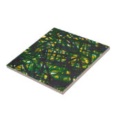 緑の茂みII タイル (側面)