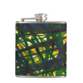 緑の茂みII フラスク (正面)