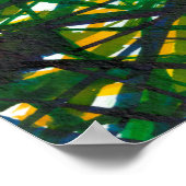 緑の茂みII ポスター (角)