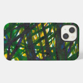 緑の茂みII iPhoneケース (裏面横)