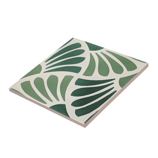 緑の草のタイル タイル (側面)