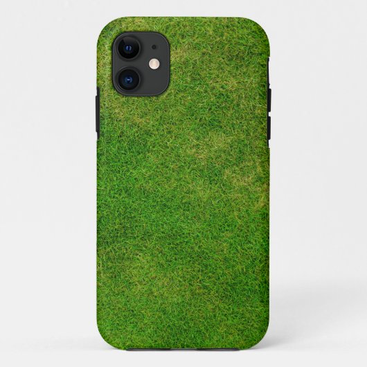 緑の草のテクスチャー Case-Mate iPhoneケース (裏面)