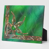 緑の草の写真のプラーク フォトプラーク (側面)