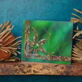 緑の草の写真のプラーク フォトプラーク (側面)