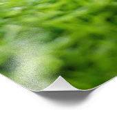 緑の草の背景を持つティー上にゴルフボール フォトプリント            (角)