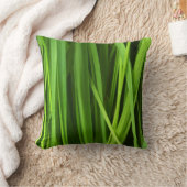 緑の草の背景 クッション (ブランケット)