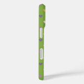 緑の草むらにハートの水玉 Case-Mate iPhoneケース (裏面 / 右)