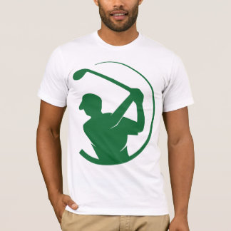 緑の草ゴルフTシャツ Tシャツ