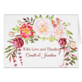 緑の草木に一致させている野生ピンクのバラは感謝していしています (正面横)