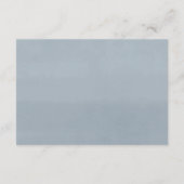 緑の草木の挨りだらけの警官のベビーシャワーの本の要求 エンクロージャーカード (裏面)