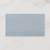 緑の草木の挨りだらけの青い植物のおむつのラッフルカード エンクロージャーカード (裏面)