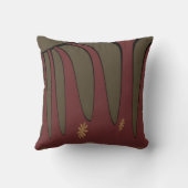 緑の草木は置きます クッション (裏面)