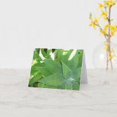 緑の草木v2 カード (黄色い花)