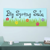 緑の草縁ど+アイディア 横断幕 (トレードショー)