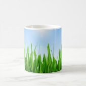 緑の草青い空の風景-10826 コーヒーマグカップ (中央)