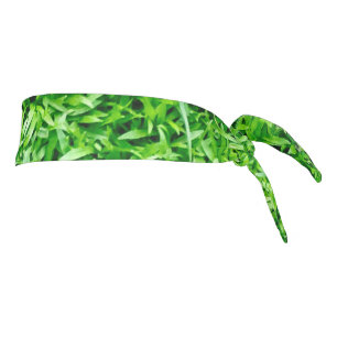 緑の草 タイヘッドバンド