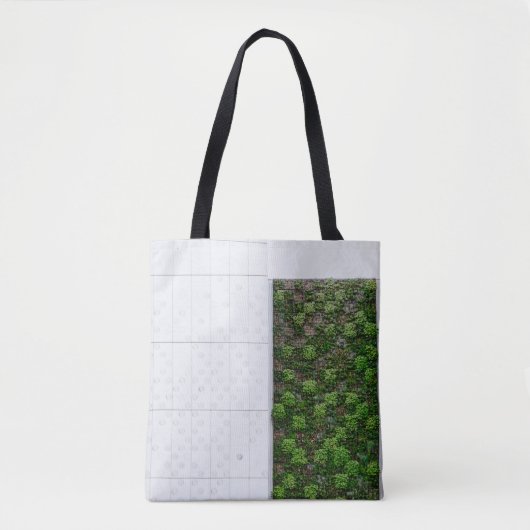 緑の草 トートバッグ (正面)