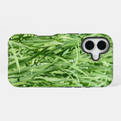 緑の草 iPhone 16ケース (裏面横)