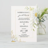 緑の菊の結婚披露宴 招待状 (スタンド正面)