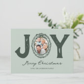 緑の落書き 喜びの写真 クリスマス (スタンド正面)