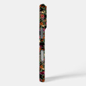 緑の葉と輝く花柄 Case-Mate iPhoneケース (裏面 / 右)