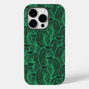 緑の葉のイラストパターン Case-Mate iPhone 14 PROケース