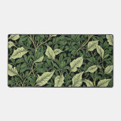 緑の葉のクラスター デスクマット (正面)