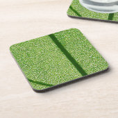 緑の葉のクローズアップ コースター (左側)