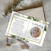 緑の葉の写真お祝いの生活プログラム