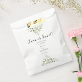 緑の葉の愛はスクリプト結婚の フェイバーバッグ (封をした状態)