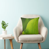 緑の葉の枕 クッション (椅子)