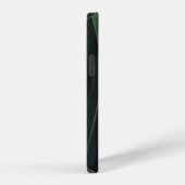 緑の葉の植物 iPhoneケース (右側面)