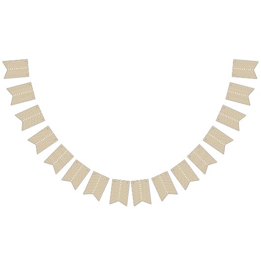 緑の葉の模様が入った白い背景 バンティングフラッグ (全)