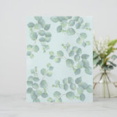 緑の葉の淡い色の背景の工芸の紙 (スタンド正面)