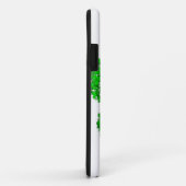 緑の葉の犬の前足のプリント Case-Mate iPhoneケース (裏面/右)