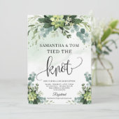 緑の葉は多肉質のフローラが結ばれた 招待状 (スタンド正面)