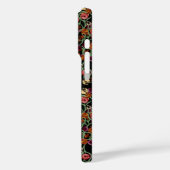 緑の葉を持つ明るい花柄 Case-Mate iPhoneケース (裏面 / 左)