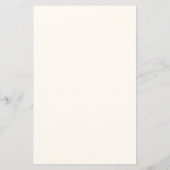 緑の葉ワードスクランブルブライダルシャワーゲーム (裏面)