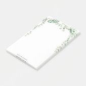 緑の葉名前をカスタムする ポストイット (アングル)